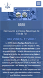 Mobile Screenshot of iledere-voile.com